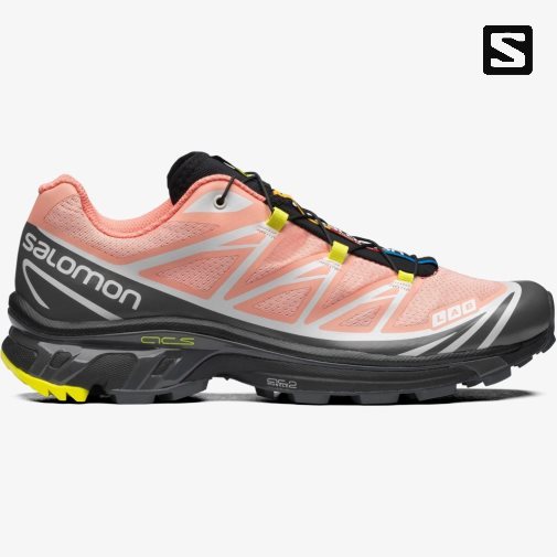 Coral / Black Salomon Xt-6 Men's Sneakers | IE WI4329